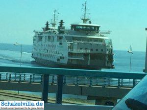 Julianadorp/Den Helder 28 Ankunf der Texelfähre - Schakelvilla Ferienhaus für die ganze Familie