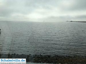 Afsluitdijk Wadden-Center 8 Blick aus dem Wadden Center aufs IJsselmeer am Abschlussdeich - Schakelvilla Ferienhaus für Familien am IJsselmeer in Makkum