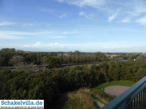 Blick vom Turm in de Helderse Vallei bei Julianadorp - Schakelvilla Ferienhaus für die ganze Familie