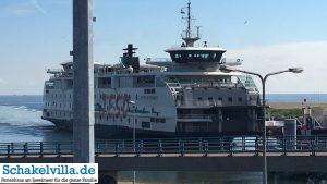 Julianadorp/Den Helder 30 Einfahrt der Texelfähre in Den Helder - Schakelvilla Ferienhaus für die ganze Familie