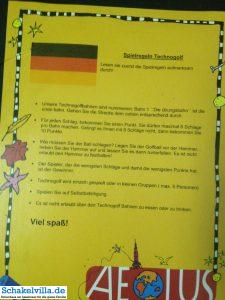 AEOLUS 7 Spielregeln Technogolf im AEOLUS Technilogiepyramide Outdoorspielplatz und Indoorspielplatz in Sexbierum - Schakelvilla Ferienhaus für die ganze Familie in Makkum am IJsselmeer