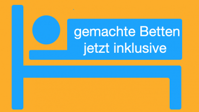 gemachte Betten im Ferienhaus inklusive - Schakelvilla Ferienhaus für die ganze Familie in Makkum am IJsselmeer