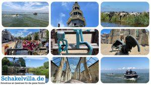 Ausflugstipps 3 Bolsward (Boalsert) in Friesland mit dem Boot erleben - Ferienhaus #schakelvilla am IJsselmeer