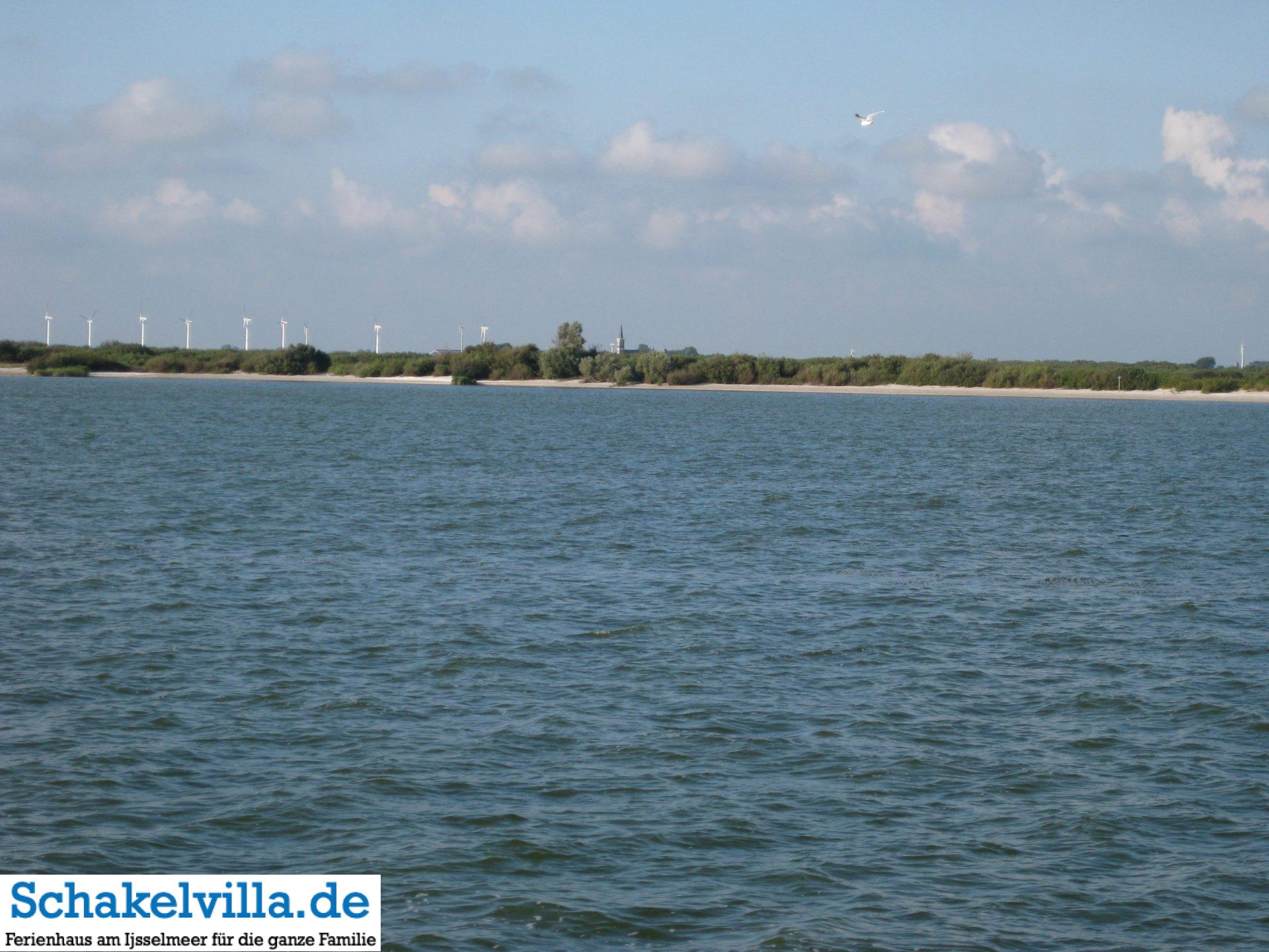 Robbenfahrt mit der Seestern - Schakelvilla Ferienhaus mit Sauna am IJsselmeer - Hafenausfahrt