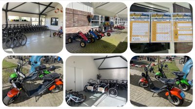 Bikes and Boats 1 Bikes and Boats vom Beach Resort Makkum - Schakelvilla Ferienhaus in Makkum am IJsselmeer