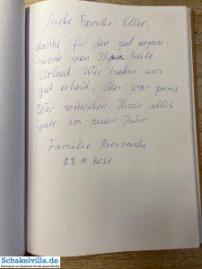 Gästebuch 59 Gästebuch November 2021 - Schakelvilla Ferienhaus mit Sauna in Makkum am IJsselmeer