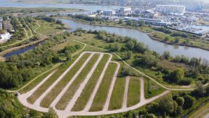 Hunde 8 Hundegebiet Makkum mit Hundestrand - Urlaub mit Hund in Holland Schakelvilla - Ferienhaus mit Sauna in Makkum am IJsselmeer