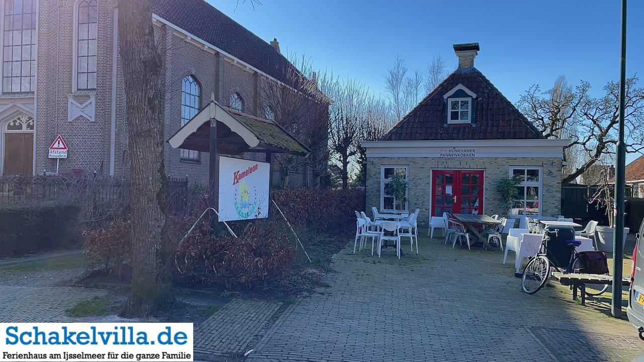 Pannekoeken Huis in Terherne- Schakelvilla Ferienhaus in Makkum am IJsselmeer