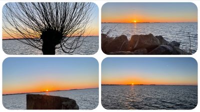 Sonnenaufgang am Deich 1 Sonnenaufgang am Deich im Ferienpark - Schakelvilla Ferienhaus mit Sauna in Makkum am IJsselmeer