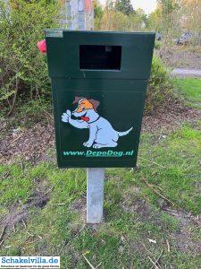 DepoDog-Hundekotbeutel 5 DepoDog - Hundekotbeutel und Mülleimer - Schakelvilla familienfreundliches Ferienhaus mit Sauna und Ruderboot in Makkum am IJsselmeer