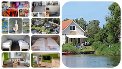 Last-Minute-Angebot Mai 1 Last-Minute-Angebot Mai - familienfreundliches Ferienhaus schakelvilla mit Sauna und Ruderboot in Makkum am IJsselmeer