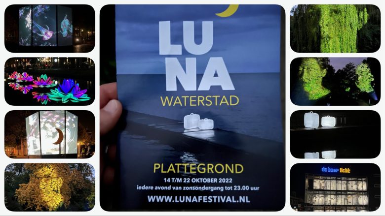 Luna Festival Waterstad Plattegrond Sneek - Ferienhaus Schakelvilla in Makkum am IJsselmeer