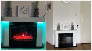 WiiU Spielekonsole 33 Kamin im Ferienhaus - Wohlfühlatmosphäre bei uns im Wohnzimmer des Ferienhauses Schakelvilla gibt nun ein LED-Elektrokamin der Firma Klarstein mit zwei elektrischen Heizstufen