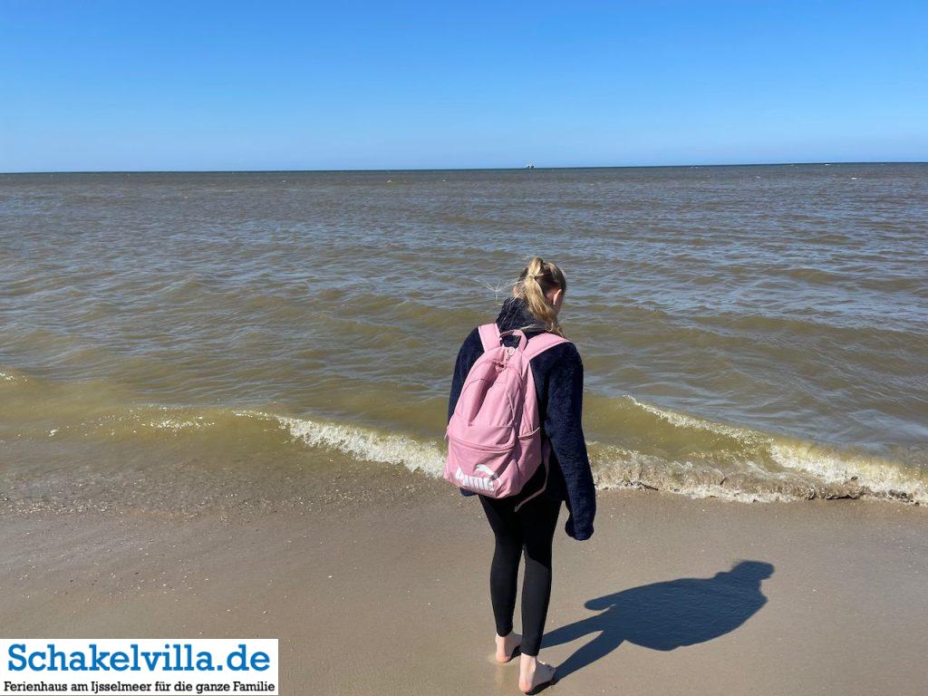 Callantsoog - Nordholland 14 Füße baden - Callantsoog - Ausflugstipp Ferienhaus Schakelvilla mit Ruderboot und Sauna in Makkum am IJsselmeer
