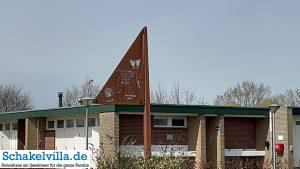 Woudsend 13 Schild - Woudsend - Schakelvilla - Ferienhaus mit Sauna Kamin und Ruderboot am IJsselmeer in Makkum