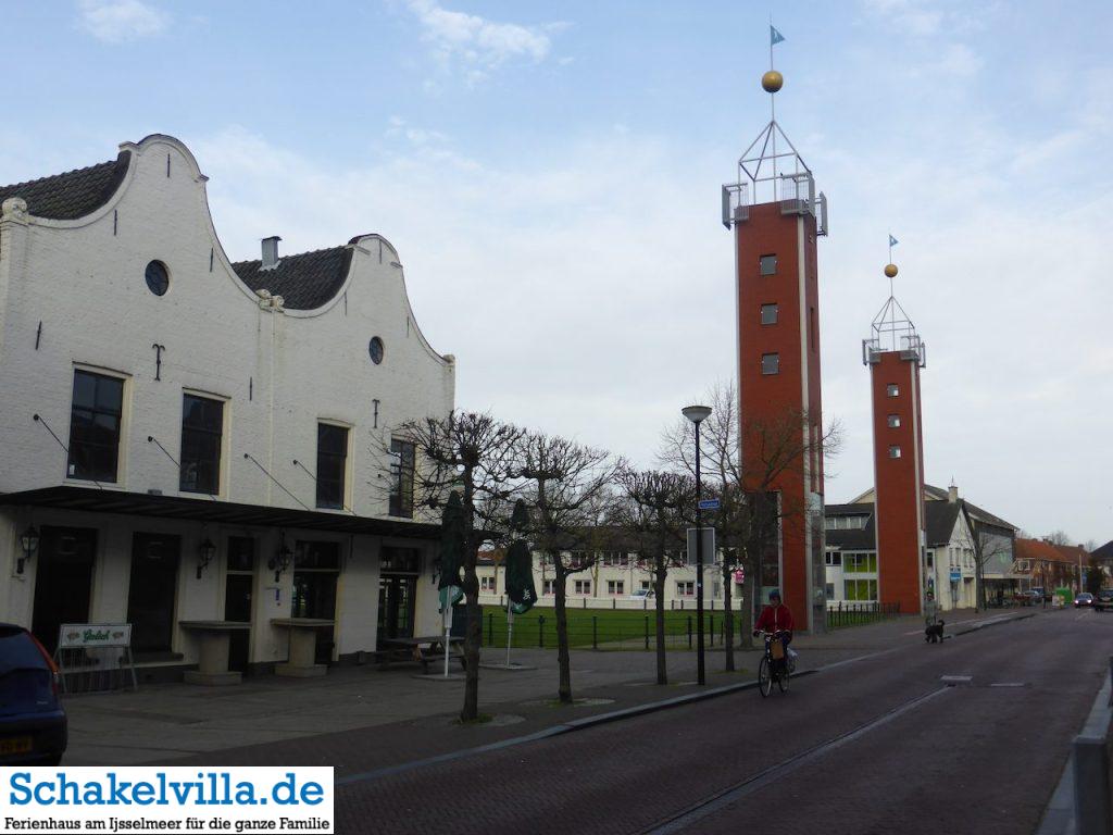 Franeker 5 Türme Franeker - Schakelvilla Ferienhaus mit Sauna und Ruderboot in Makkum am IJsselmeer