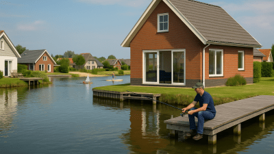 Angeln direkt am Ferienhaus – Ihr Angelurlaub im Ferienpark Makkum am IJsselmeer 1 Angeln direkt am Ferienhaus im Ferienpark Makkum am IJsselmeer in den Niederlanden - Schakelvilla