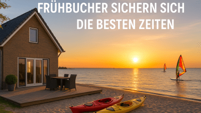 Früh buchen lohnt sich: Preise & freie Zeiten für 2026 jetzt online! 1 Früh buchen lohnt sich - Preise & freie Zeiten für 2026 jetzt online - Schakelvilla