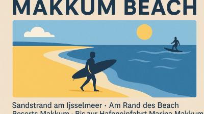 ☀️ Makkum Beach – Strandvergnügen direkt am IJsselmeer 1 Makkum Beach -Sandstrand am IJsselmeer