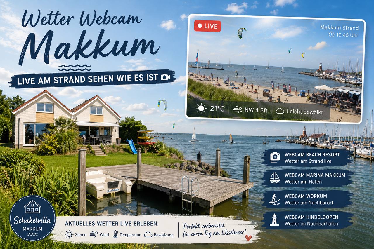 Wetter Webcam Makkum – live am Strand sehen wie es ist 3 Wetter Webcam Makkum – live am Strand sehen wie es ist