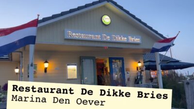 Restaurant De Dikke Bries an der Marina Den Oever am IJsselmeer