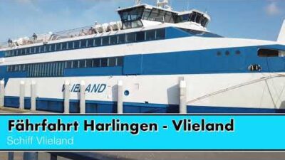 Insel Vlieland Tagesausflug - Faehre ab Harlingen Wattenmeer Friesland