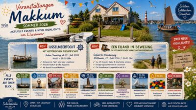 Veranstaltungen Makkum: IJsselmeertocht & Wanderung im Sommer 1
