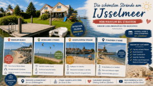 schönsten Strände am IJsselmeer – Makkum Strand, Workum, Hindeloopen, Stavoren