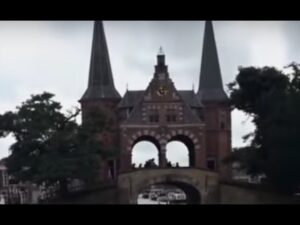 Sneek friesische Venedig – Grachten und De Kolk in der Wasserstadt