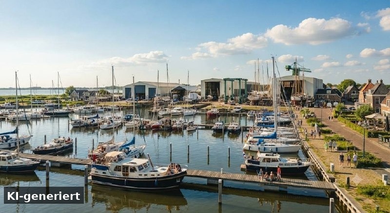 Buitenhaven Makkum – Superyachten, Werft und legendäre Fischbude