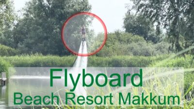 Flyboard am Beach Resort Makkum am IJsselmeer