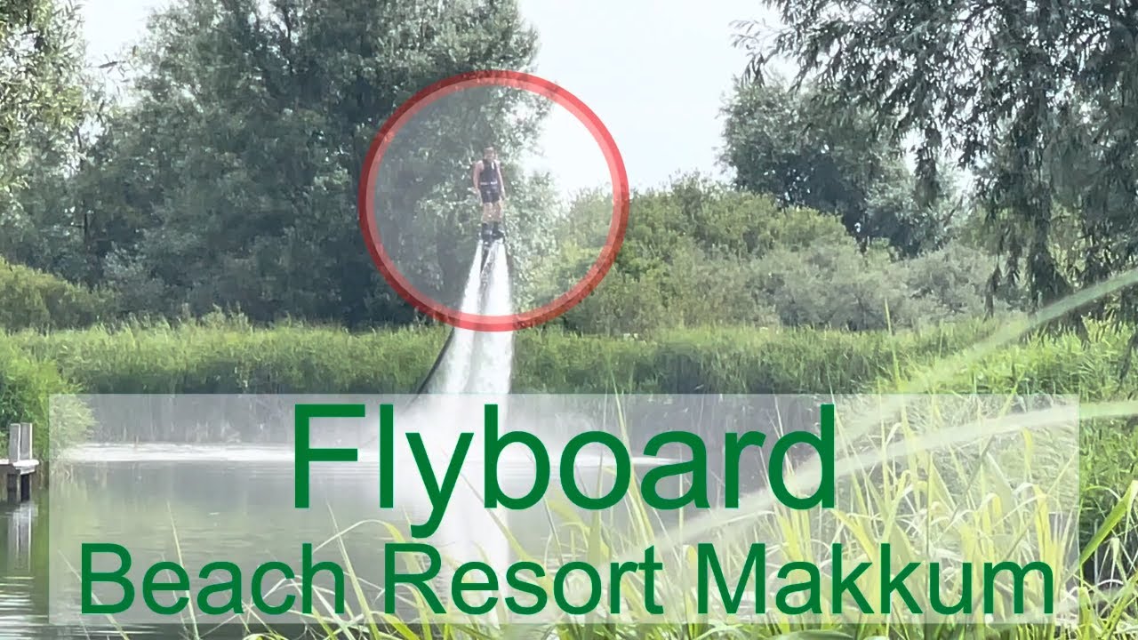 Flyboard und Water Bikes in Makkum – Trendsport am IJsselmeer