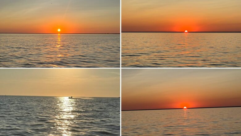 Sonnenuntergang in Makkum – Collage mit Stimmungsbildern am IJsselmeer
