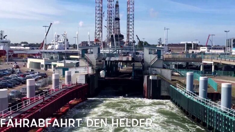 Texelfähre auf der Überfahrt von Den Helder nach Texel