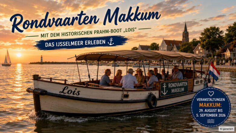 Veranstaltungen Makkum im Spätsommer: Urlaubswoche vom 29. August bis 5. September 2026 am IJsselmeer