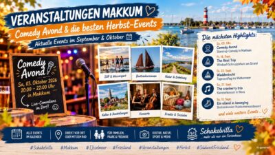 Comedy Avond in Makkum - Veranstaltungswochenenden im Herbst