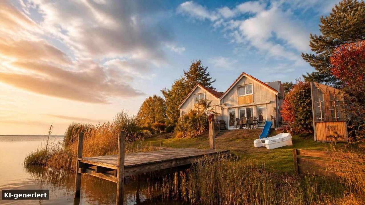 Herbsturlaub am IJsselmeer: Flexible Aufenthalte in der Schakelvilla in Makkum