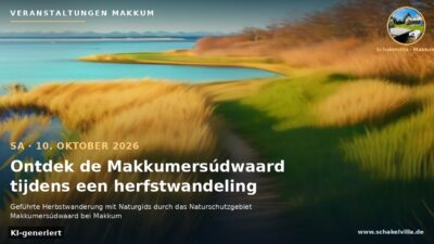 Veranstaltungen Makkum – Ontdek de Makkumersúdwaard tijdens een herfstwandeling (KI-generiert)