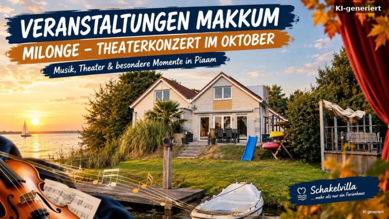 Veranstaltungen Makkum: Theaterkonzert MILONGE im Oktober am IJsselmeer