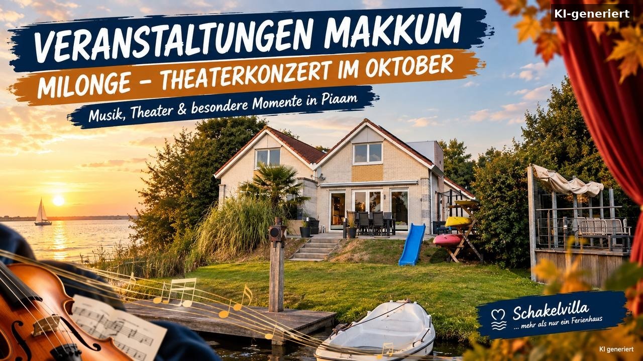 Veranstaltungen Makkum: Theaterkonzert MILONGE im Oktober