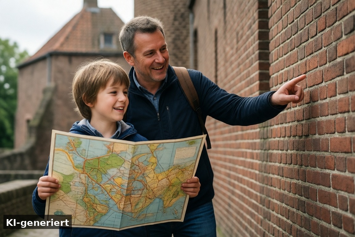 Was man mit Kindern machen kann – Blokhuispoort Leeuwarden – Kultur und Geschichte entdecken (KI-generierte Darstellung)