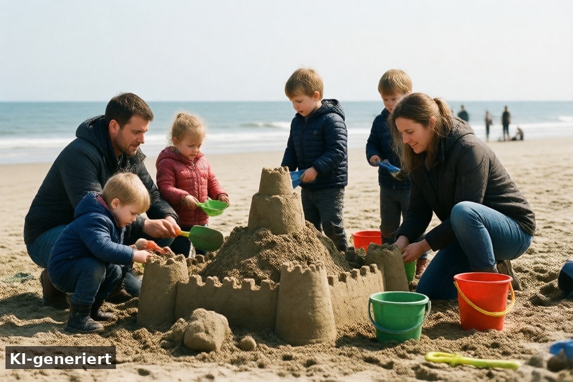 Was man mit Kindern machen kann – Ausflug zum Hafen Den Oever: 7 Extra-Tipps für euren Ausflug (KI-generierte Darstellung)