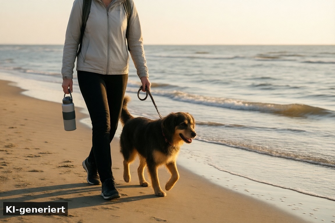 Tipps für einen gelungenen Naturtag – Natur pur am IJsselmeer (KI-generierte Darstellung)