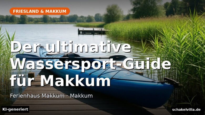Der ultimative Wassersport-Guide für Makkum – Ferienhaus Makkum · Makkum (KI-generierte Darstellung)