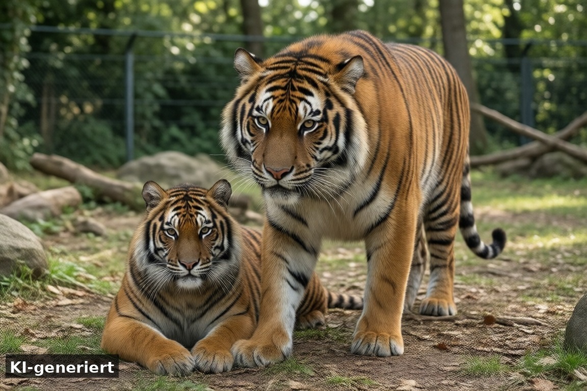 Aquazoo Leeuwarden – Tiere erleben mit der Familie – Leeuwarden Ausflug Friesland – Kulturhauptstadt entdecken (KI-generierte Darstellung)