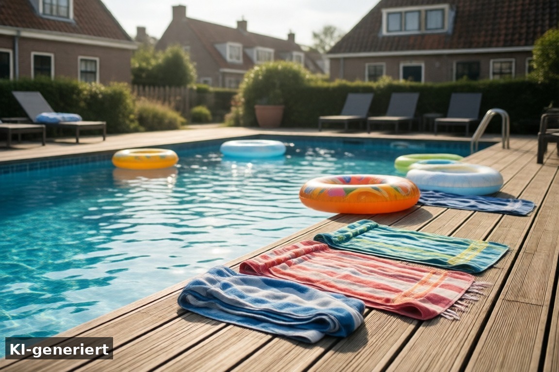 De Rolpeal in Workum – Freizeitspaß für die ganze Familie – Schwimmbad (KI-generierte Darstellung)