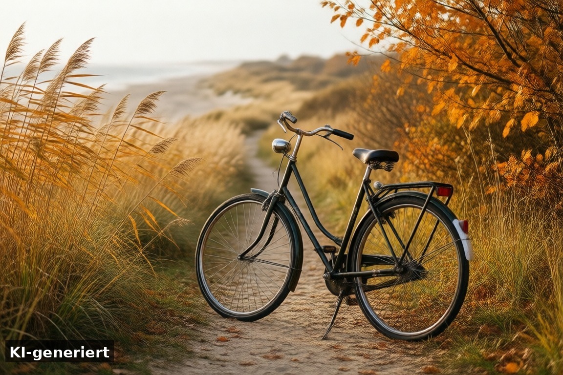 3. Mit dem Fahrrad durch Friesland – Herbstferien 2026 in Makkum: Die letzte freie Zeit im Oktober (KI-generierte Darstellung)