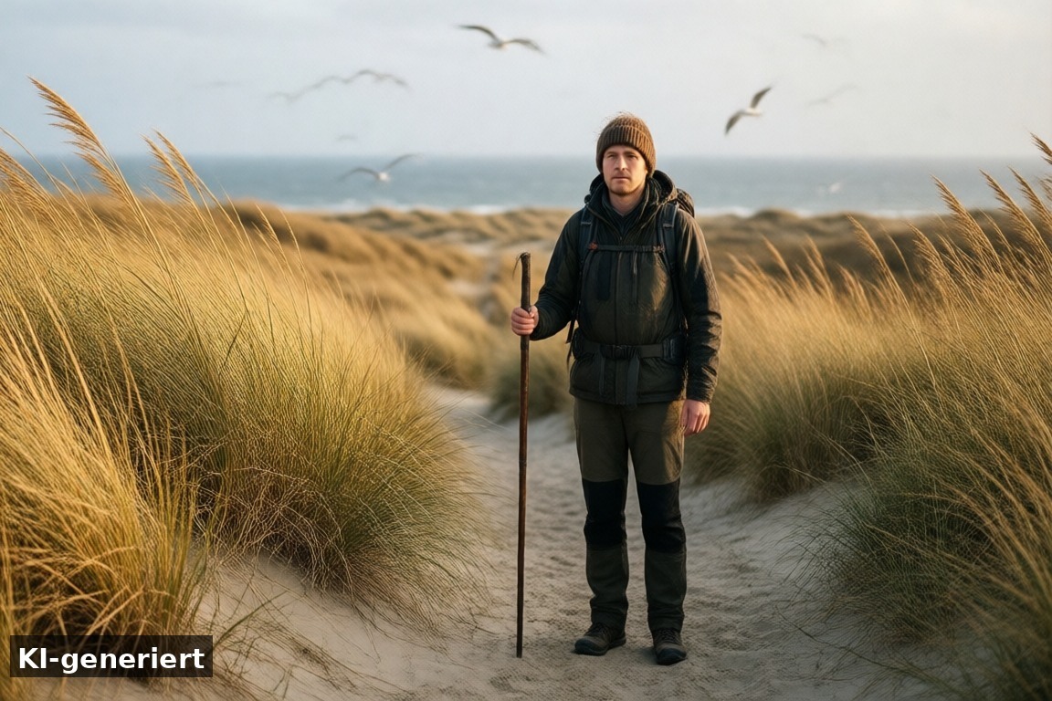 Neu im Kalender: Herbstwanderung im Makkumersúdwaard – Veranstaltungen Makkum: Herbstwanderung im Makkumersúdwaard (KI-generierte Darstellung)