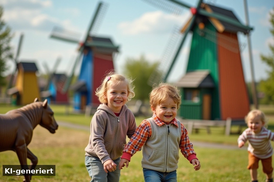 Was man mit Kindern machen kann – Oldehove Leeuwarden – Ausflugstipp in Friesland (KI-generierte Darstellung)