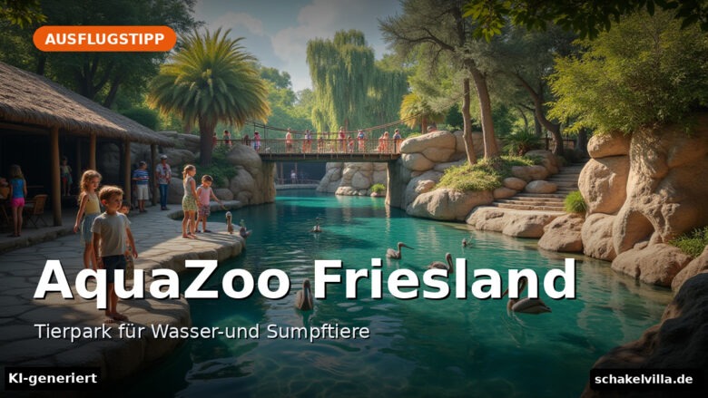AquaZoo Friesland – Tierpark für Wasser- und Sumpftiere (KI-generiert)